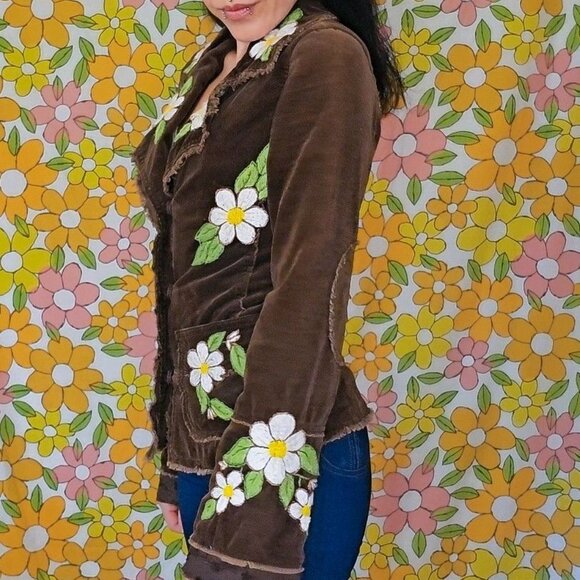 Joystick by Johnny Was Jacket B:15 W:13 L: 23 SL:25.5 - Picture 3 of 4